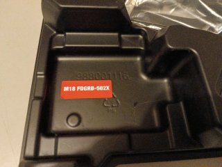 Insertos para maletín Milwaukee Fuel