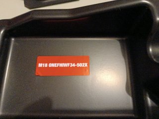 Insertos para maletín Milwaukee Fuel