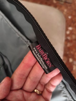 Bolso de viaje BabyBjörn negro