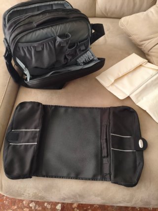 Bolso de viaje BabyBjörn negro