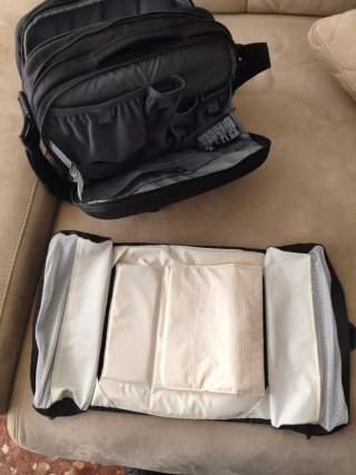 Bolso de viaje BabyBjörn negro