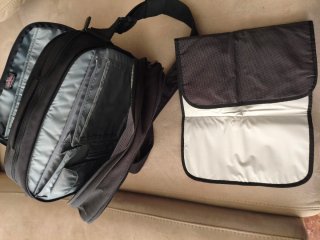 Bolso de viaje BabyBjörn negro