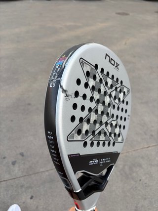 Lote 5 palas de pádel rotas Babolat Bullpadel Nox
