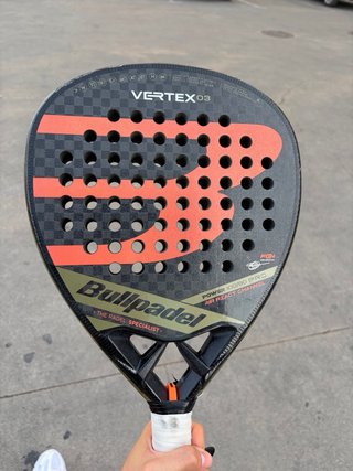 Lote 5 palas de pádel rotas Babolat Bullpadel Nox