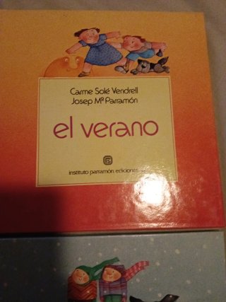 Colección libros de las estaciones.