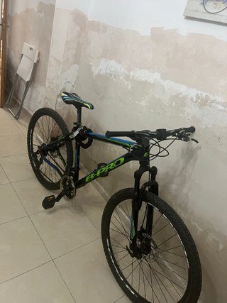 Bicicleta B-PRO Montaña Negra/Verde