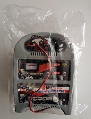 Cargador Baterías Coche 6-12V 8A Nuevo