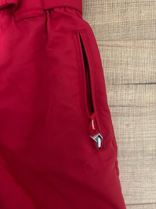 Mono de esquí Quechua Rojo/Gris 8 años