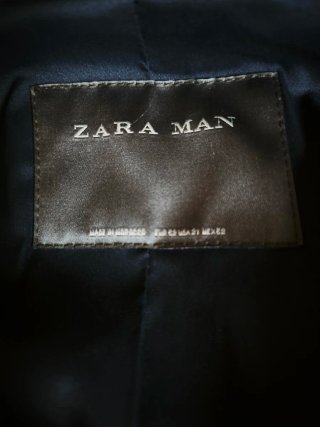 Traje Zara Hombre Azul Petróleo.