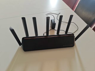 Router Xiaomi AX6000 7 antenas ImmortalWRT OpenWRT