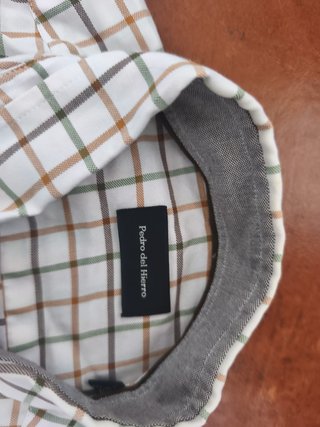 Camisa Pedro del Hierro cuadros multicolor