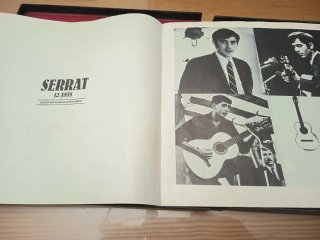 Caja Edición Especial Serrat 12 Anys 3 LPs