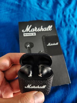 Marshall Minor III Auriculares Inalámbricos Negro