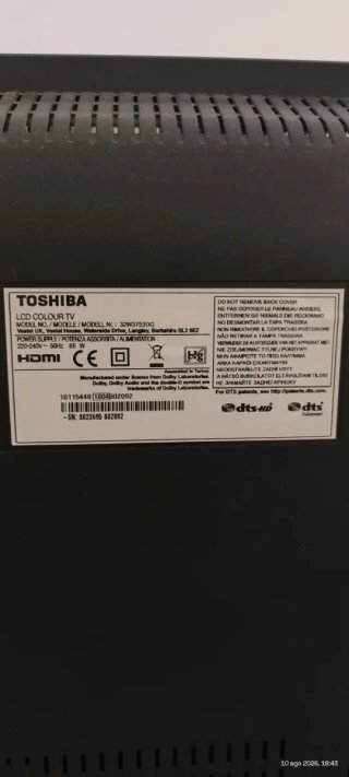 Televisión Toshiba 32 Smart TV
