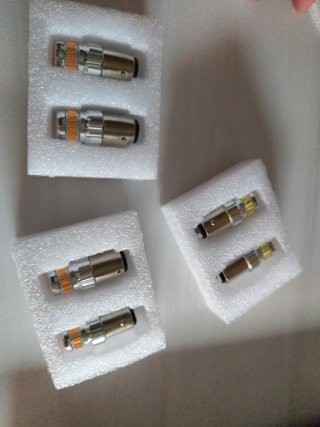 Bombillas LED AUXITO BAY15d / 1157 (2 polos).