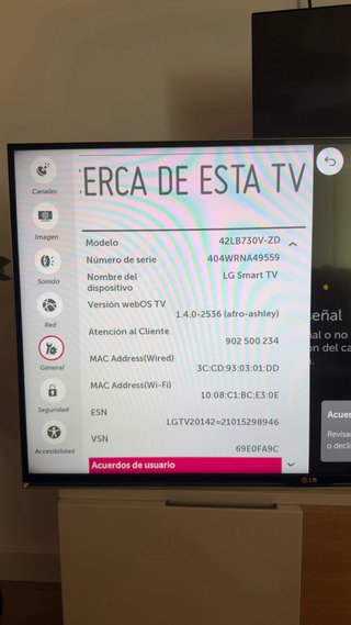 TV LG 42 Smart TV Full HD 3D 2014
