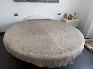 Cama Redonda blanca