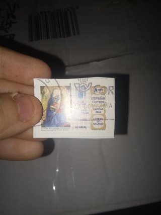 3 Pegatinas España Correos