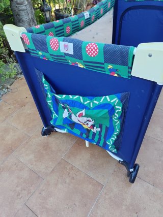 Cuna de viaje plegable