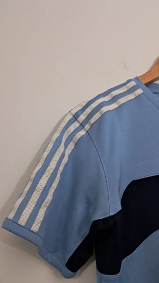 Camiseta Retro Vintage Deportiva Azul de adidas