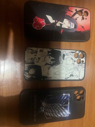 Fundas iPhone Anime Naruto, Attack on Titan