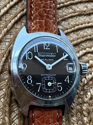 Reloj Thermidor 15 Rubis Antichoc con Fecha