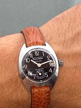 Reloj Thermidor 15 Rubis Antichoc con Fecha
