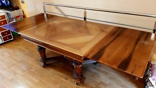 Mesa comedor madera antigua restaurada