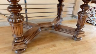 Mesa comedor madera antigua restaurada