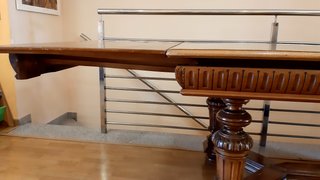 Mesa comedor madera antigua restaurada