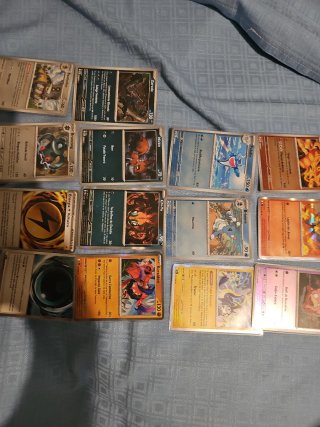 Lote Cartas Pokémon Oscuridad Absoluta