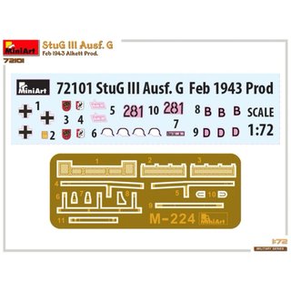 Maqueta MiniArt StuG III Ausf. G 1:72