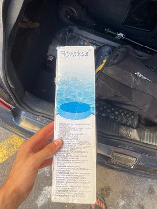 Funda piscina Flowclear sin abrir