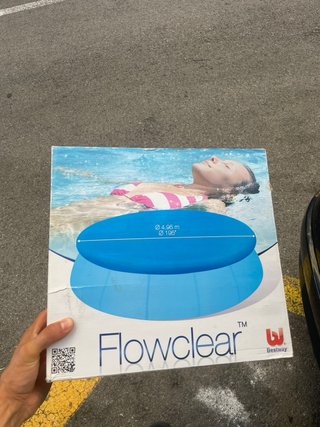 Funda piscina Flowclear sin abrir