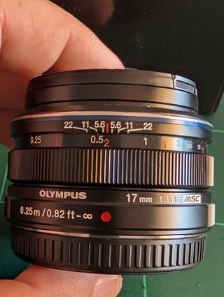 Olympus M.Zuiko 17mm F1.8
