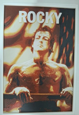 Póster 3D Rocky Balboa