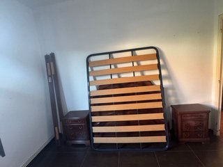 Cabecero de cama de madera