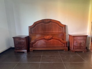 Cabecero de cama de madera