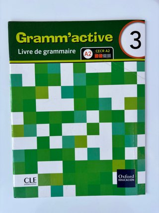 Gramm'active, 3 Livre de grammaire