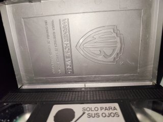 VHS James Bond 007 Solo per i tuoi occhi. Retascon