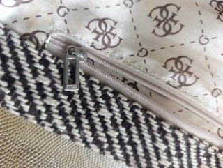 Bolso Guess tweed vintage raro
