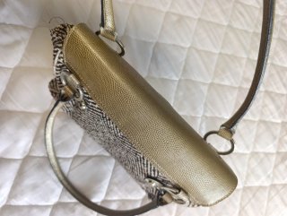 Bolso Guess tweed vintage raro