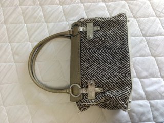 Bolso Guess tweed vintage raro