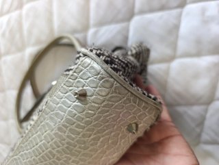 Bolso Guess tweed vintage raro