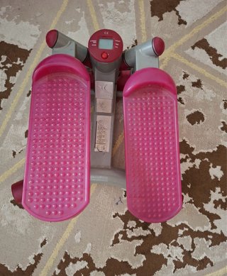 Máquina de step rosa