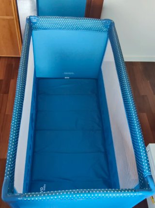 Cuna de viaje Asalvo Baby azul