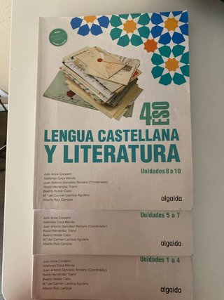 Lengua Castellana y Literatura, 4 ESO.