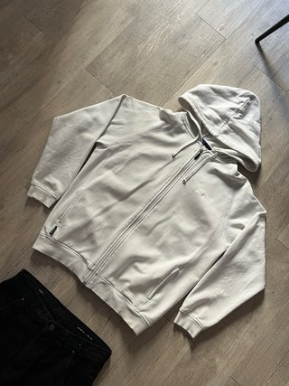 Sudadera Reebok Blanca Cremallera
