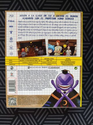 Assassination Classroom Blu-ray Coleccionista