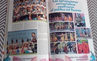 Revista oficial Carnaval Santa Cruz  Tenerife 2013